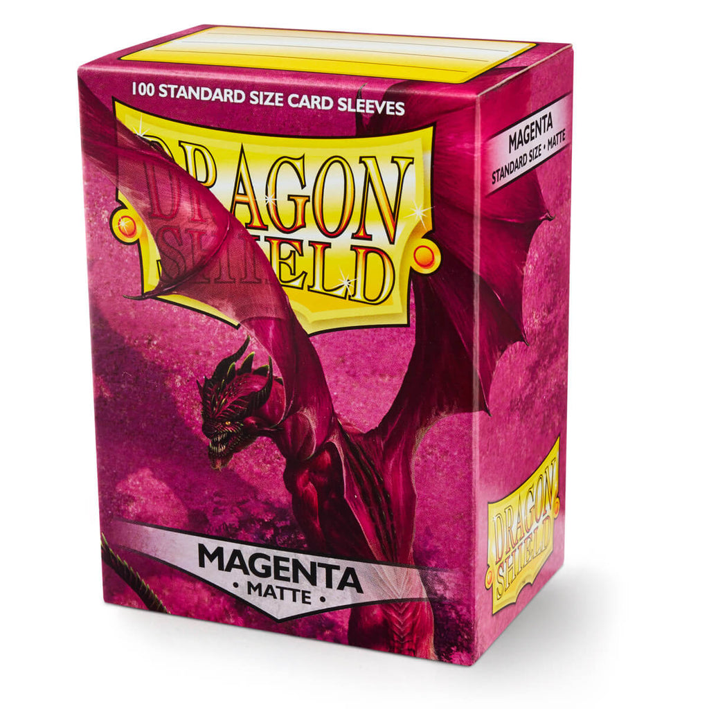 Dragon Shield Sleeves (100) Magenta Matte