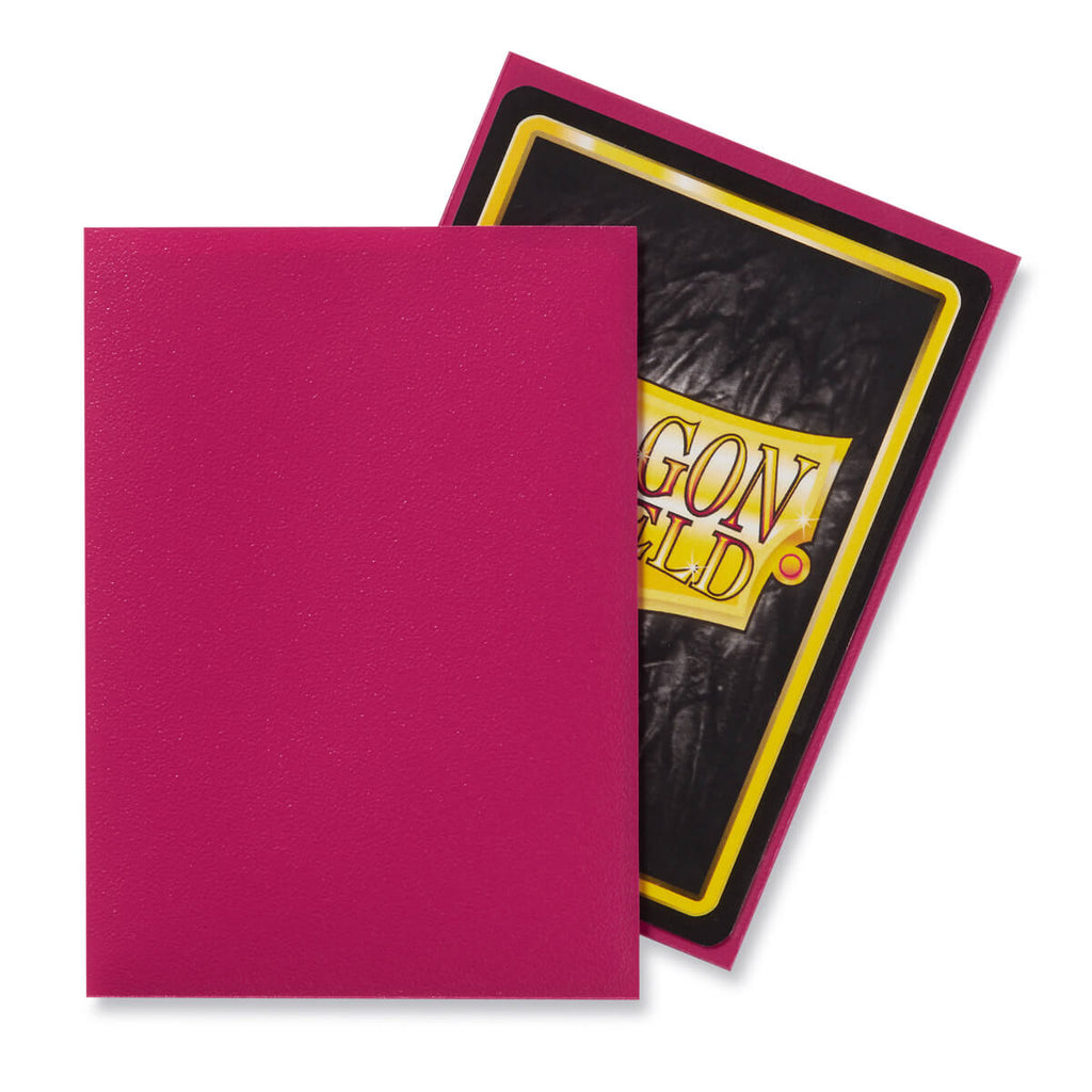 Dragon Shield Sleeves (100) Magenta Matte (3)