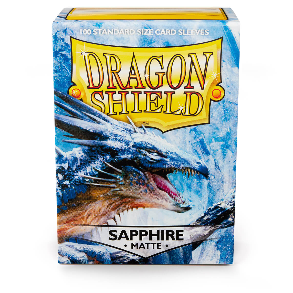 Dragon Shield Sleeves (100) Sapphire Matte (2)