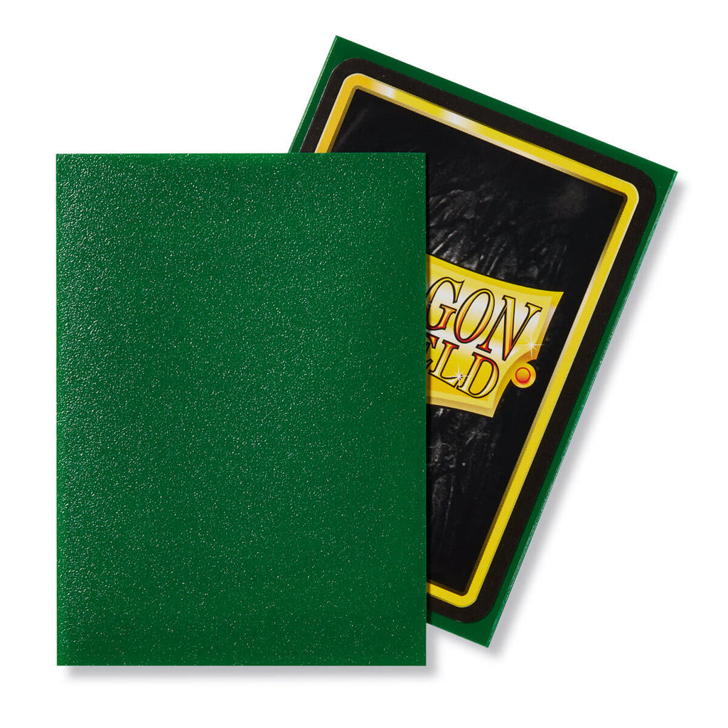 Dragon Shield Sleeves (100) Emerald Matte (3)
