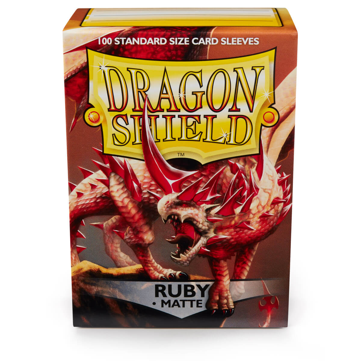 Dragon Shield Sleeves (100) Ruby Matte (2)