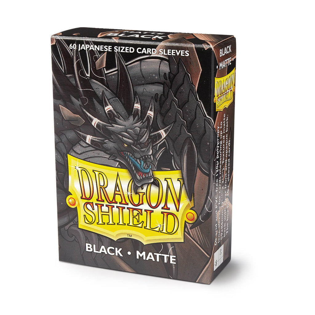 Dragon Shield JPN Sleeves (60) Black Matte