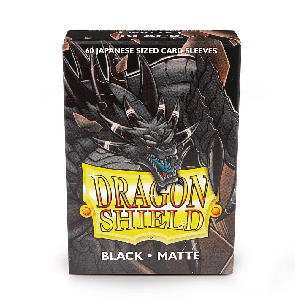 Dragon Shield JPN Sleeves (60) Black Matte (2)