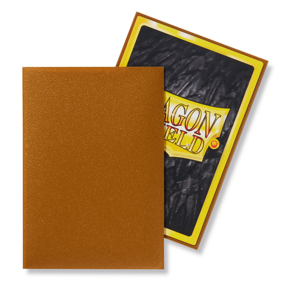 Dragon Shield JPN Sleeves (60) Gold Matte (3)