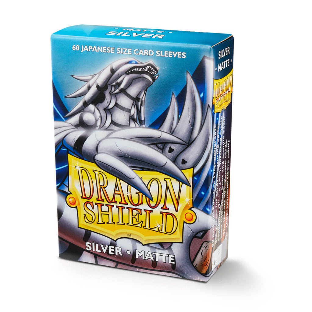 Dragon Shield JPN Sleeves (60) Silver Matte