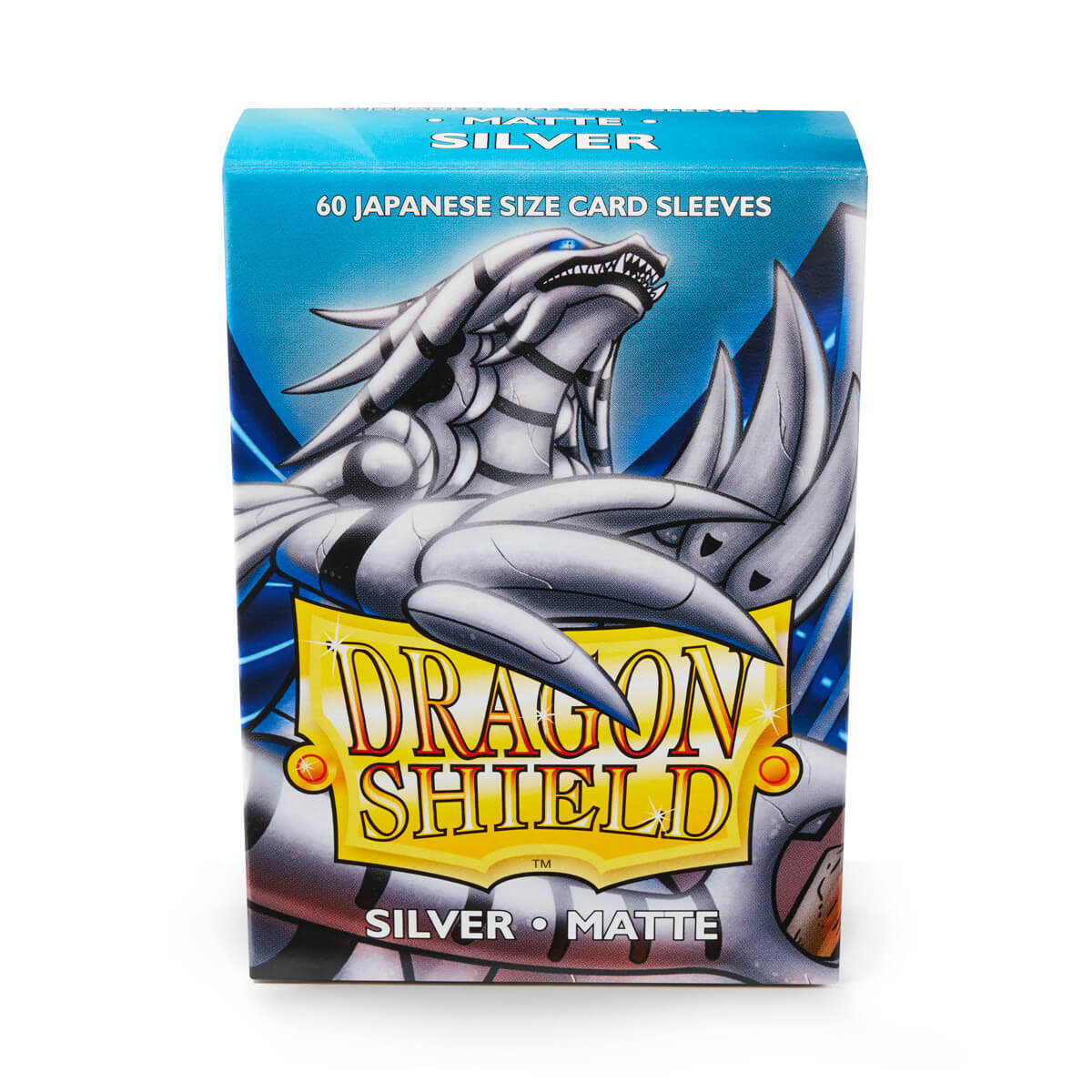 Dragon Shield JPN Sleeves (60) Silver Matte (2)