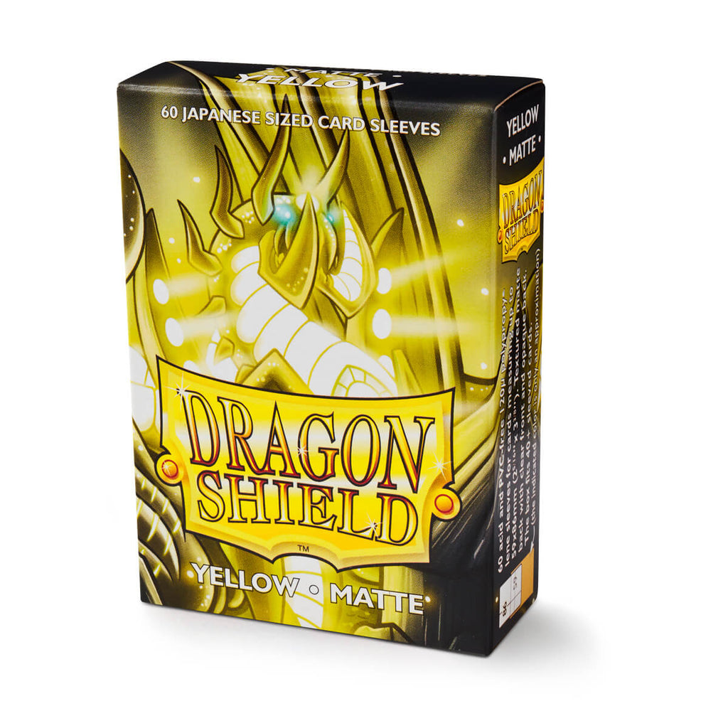 Dragon Shield JPN Sleeves (60) Yellow Matte