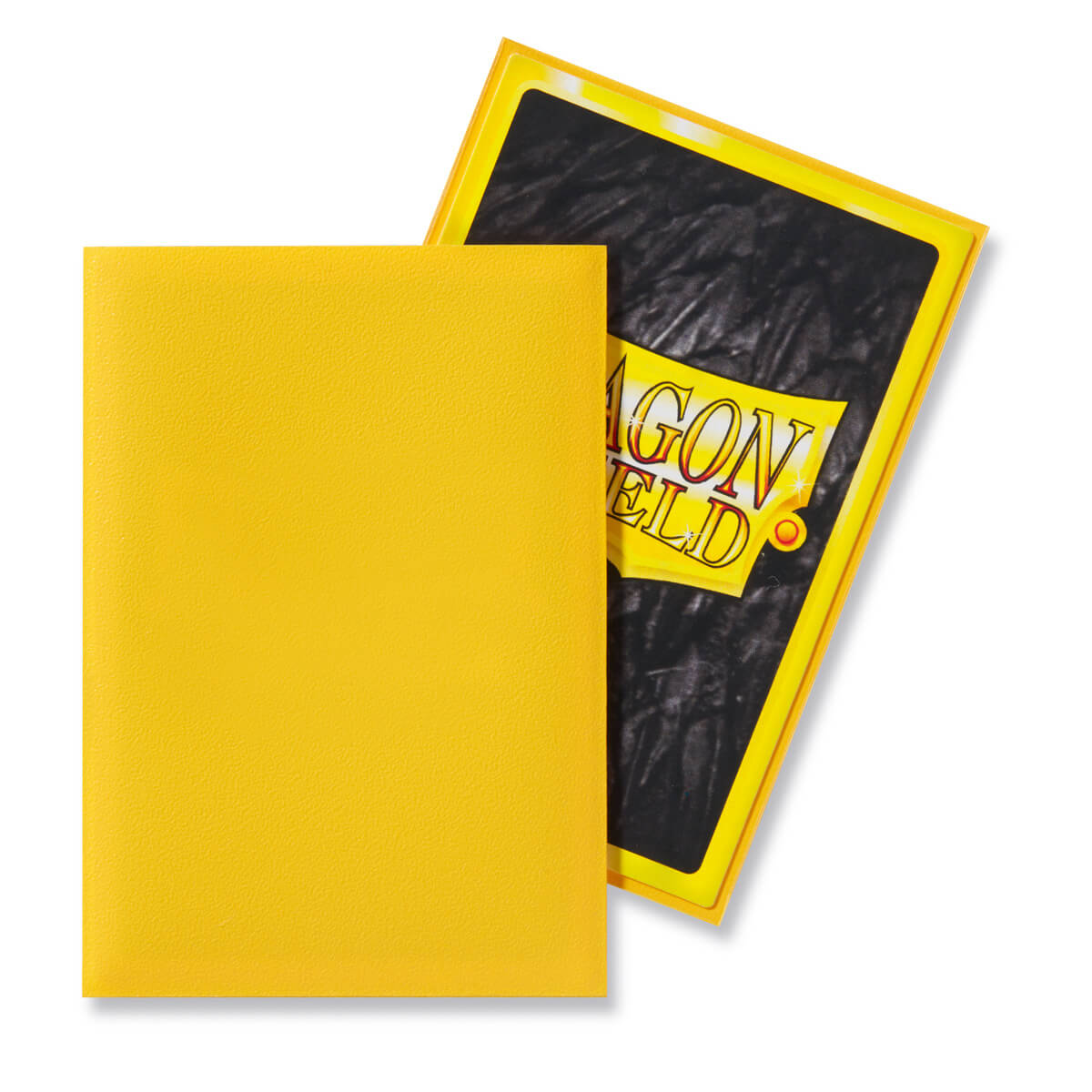 Dragon Shield JPN Sleeves (60) Yellow Matte (3)