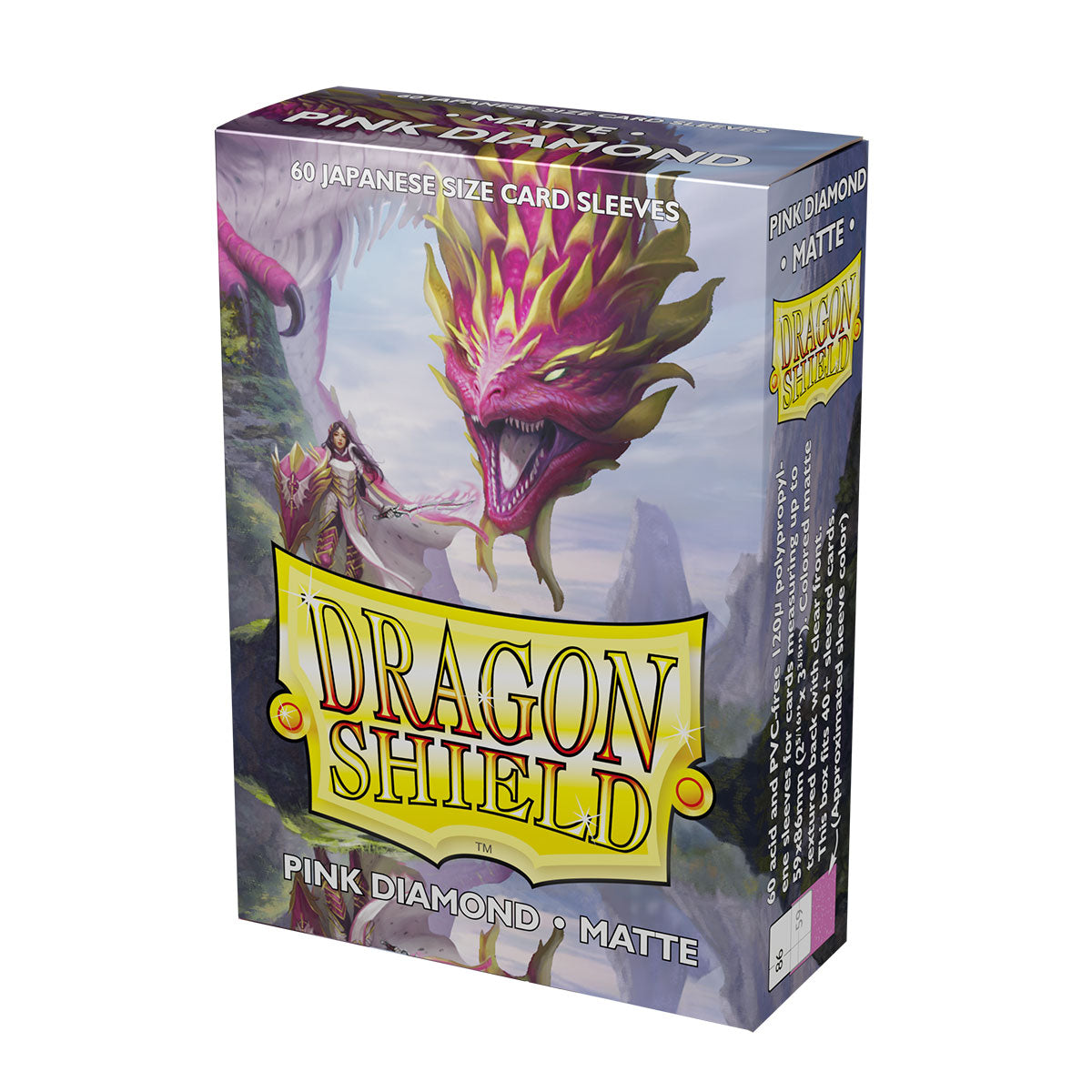 Dragon Shield JPN Sleeves (60) Pink Diamond