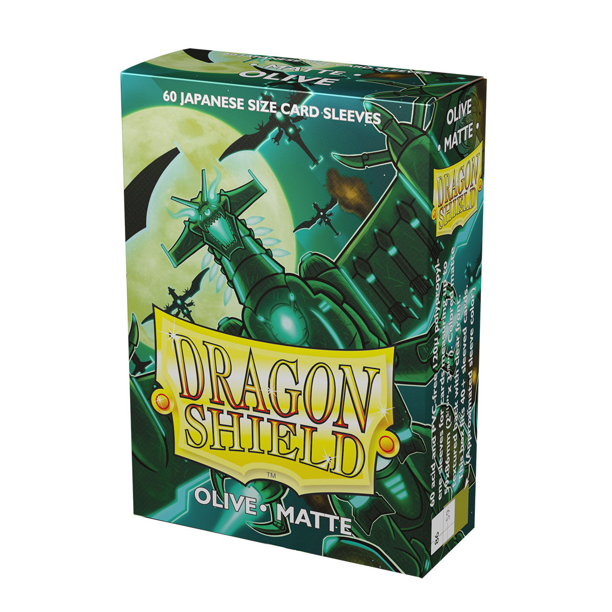 Dragon Shield JPN Sleeves (60) Olive Matte