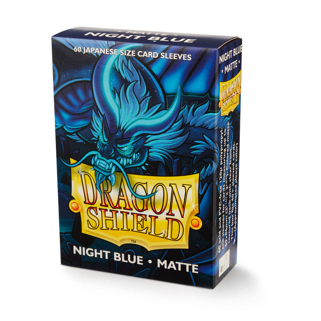 Dragon Shield JPN Sleeves (60) Night Blue Matte