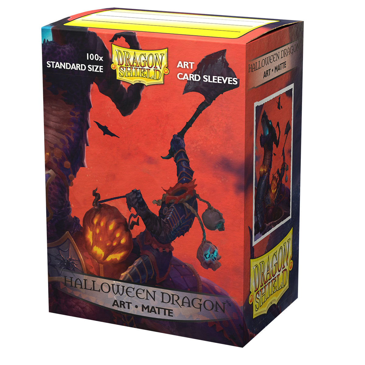 Dragon Shield Sleeves (100) Halloween Dragon Headless