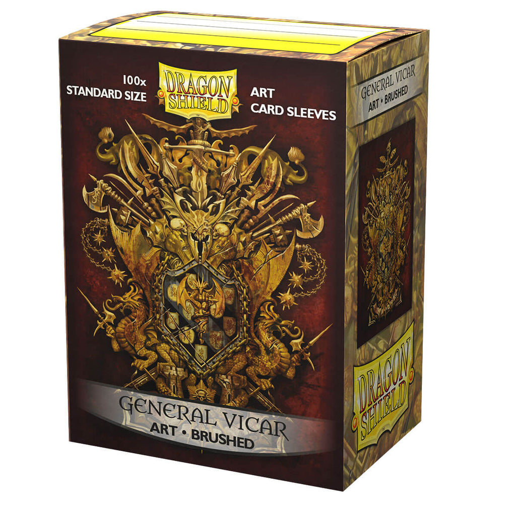 Dragon Shield Sleeves (100) General Vicar: Coat-of-Arms