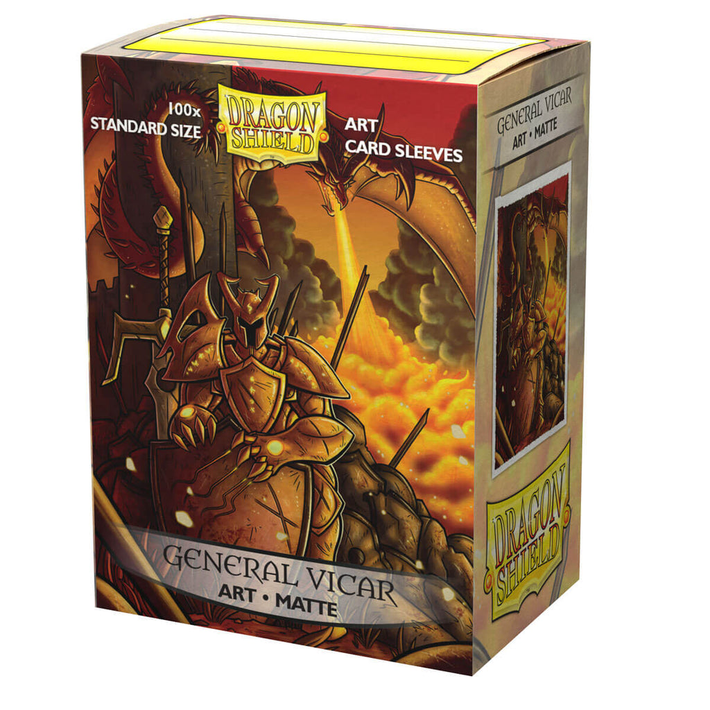 Dragon Shield Sleeves (100) General Vicar: Portrait