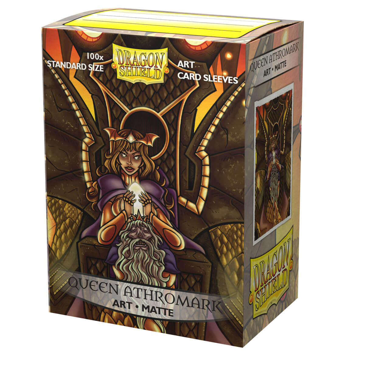 Dragon Shield Sleeves (100) Queen Athromark 3 Matte Art