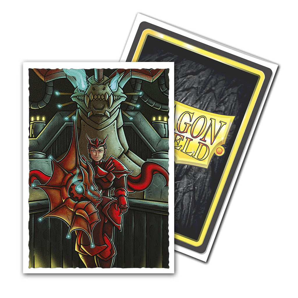 Dragon Shield Sleeves (100) Valentine Dragon 2 Matte Art (2)