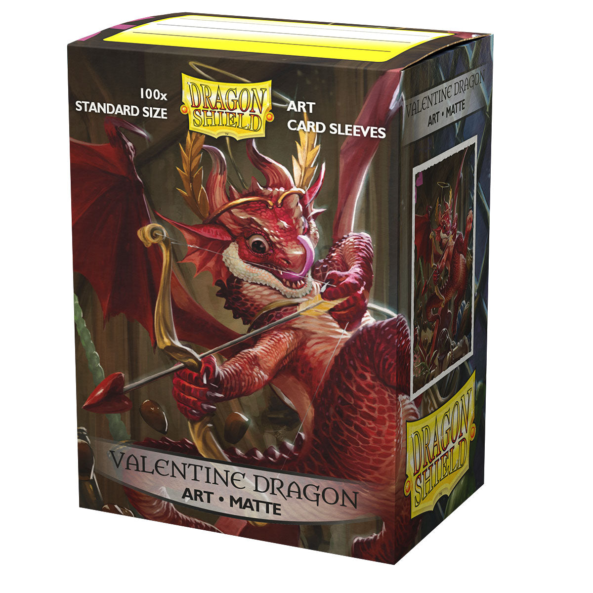 Dragon Shield Sleeves (100) Valentine Dragon 2 Matte Art