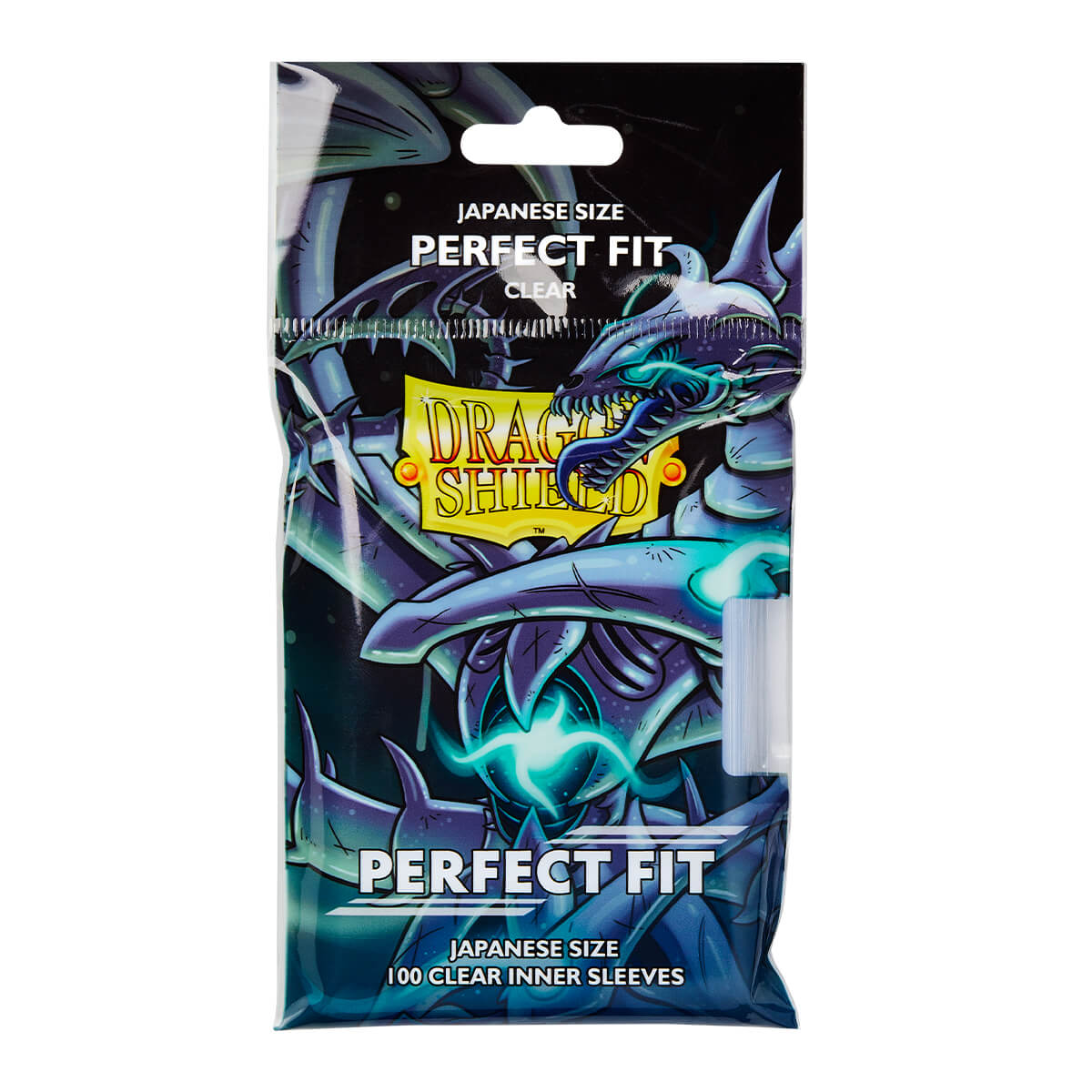 Dragon Shield Sleeves (100) JPN Perfect Fit Clear