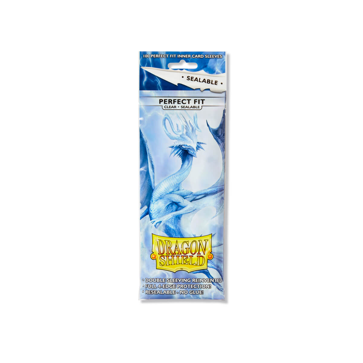 Dragon Shield Sleeves (100) Perfect Fit Sealable Clear