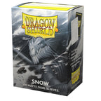 Dragon Shield Sleeves (100) Dual Snow Matte
