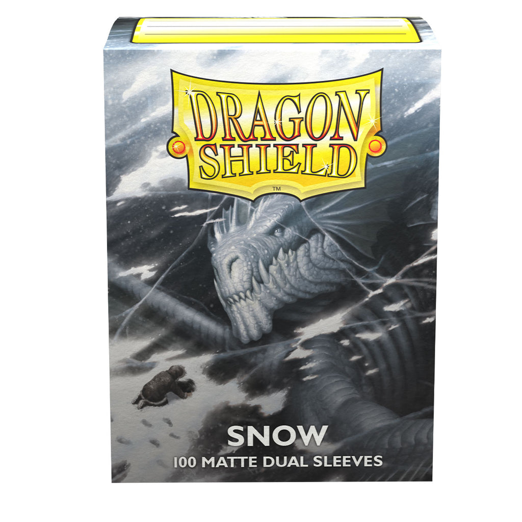 Dragon Shield Sleeves (100) Dual Matte Glacier (2)