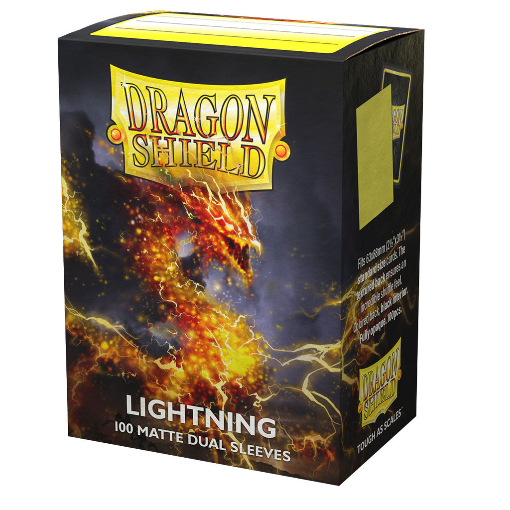 Dragon Shield Sleeves (100) Dual Lightning Matte