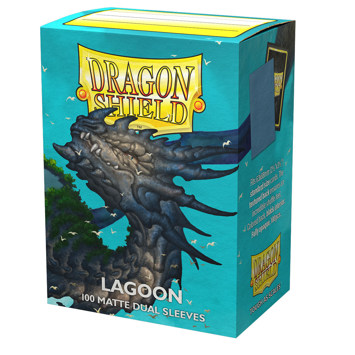 Dragon Shield Sleeves (100) Dual Lagoon Matte