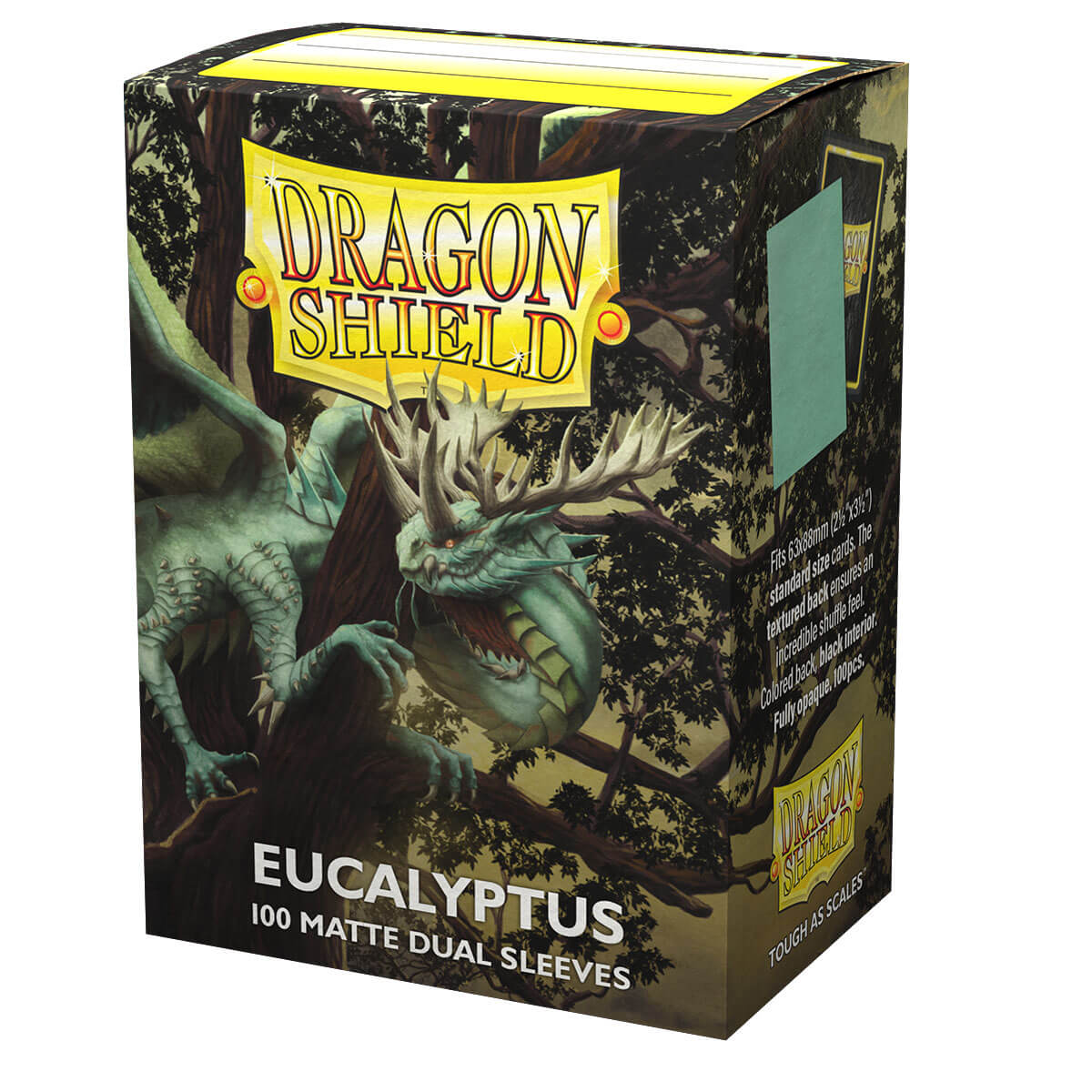 Dragon Shield Sleeves (100) Dual Eucalyptus Matte