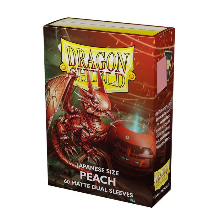Dragon Shield JPN Sleeves (60) Dual Matte Peach