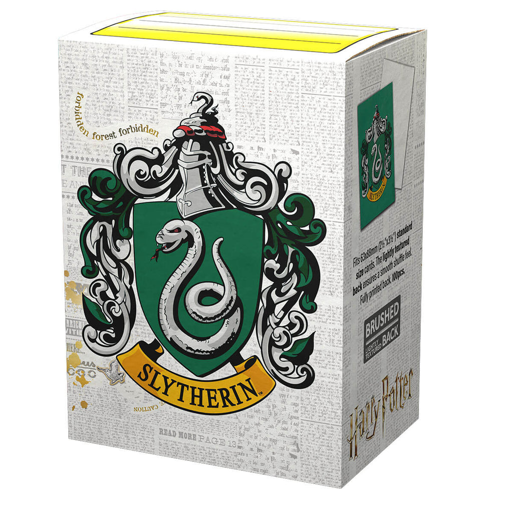 Dragon Shield Sleeves (100) Slytherin Brushed Art