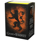 Dragon Shield Sleeves (100) GOT House Lannister Brushed Art