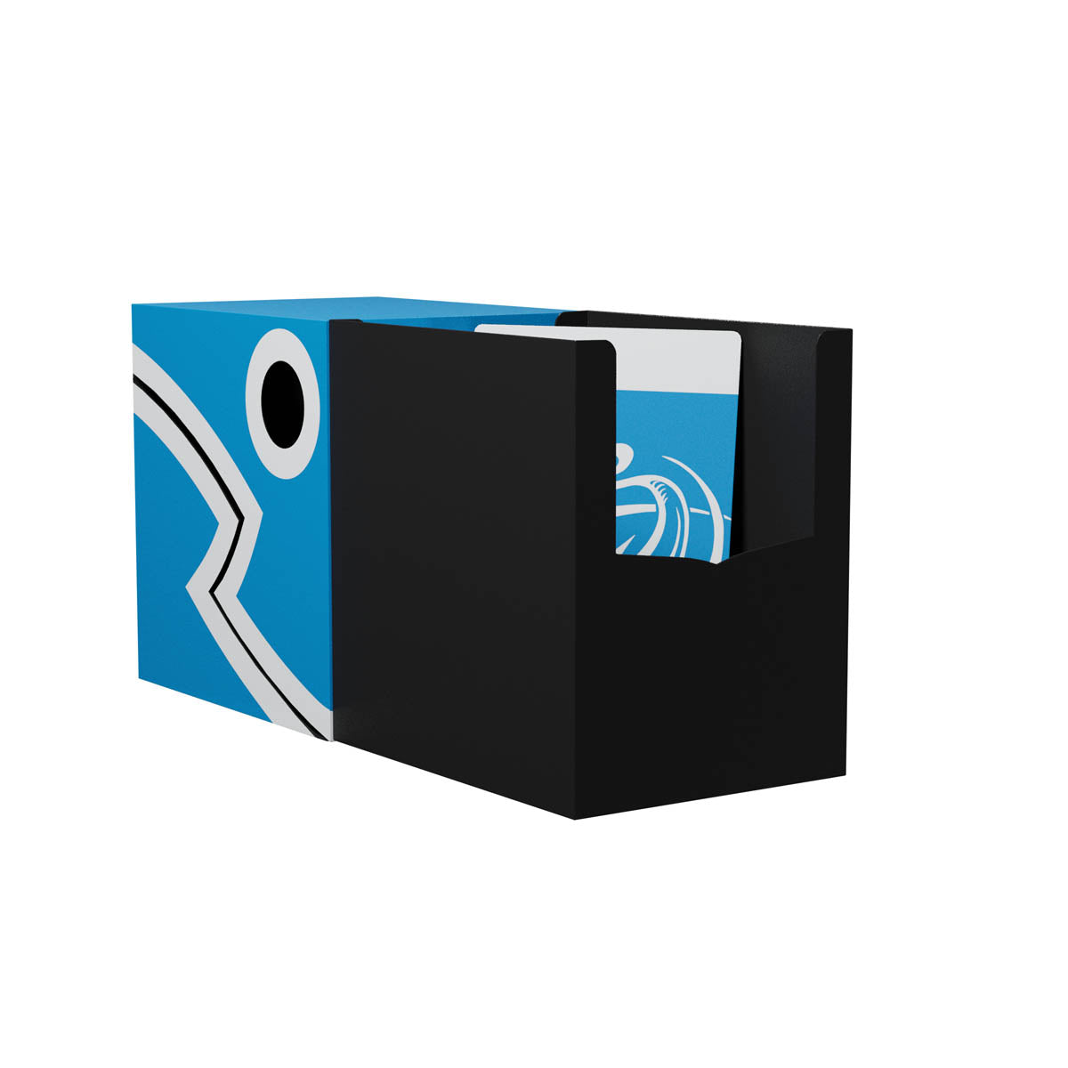 Dragon Shield Double Deck Shell Black/Blue (3)