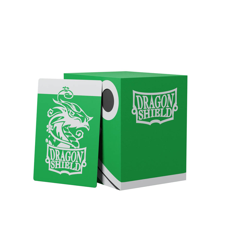 Dragon Shield Double Deck Shell Black/Green (2)