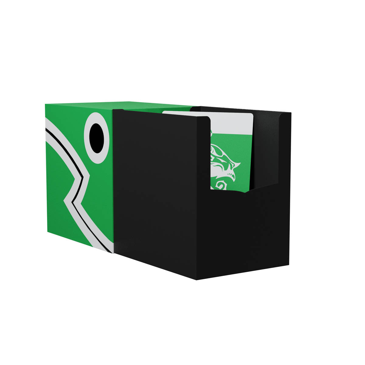 Dragon Shield Double Deck Shell Black/Green (3)