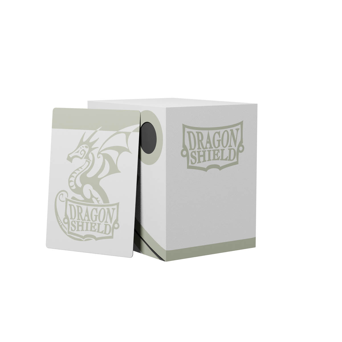 Dragon Shield Double Deck Shell Black/White (2)