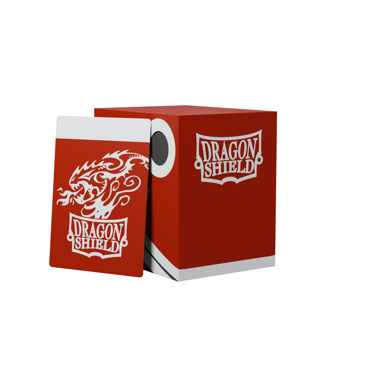 Dragon Shield Double Deck Shell Black/Red (2)