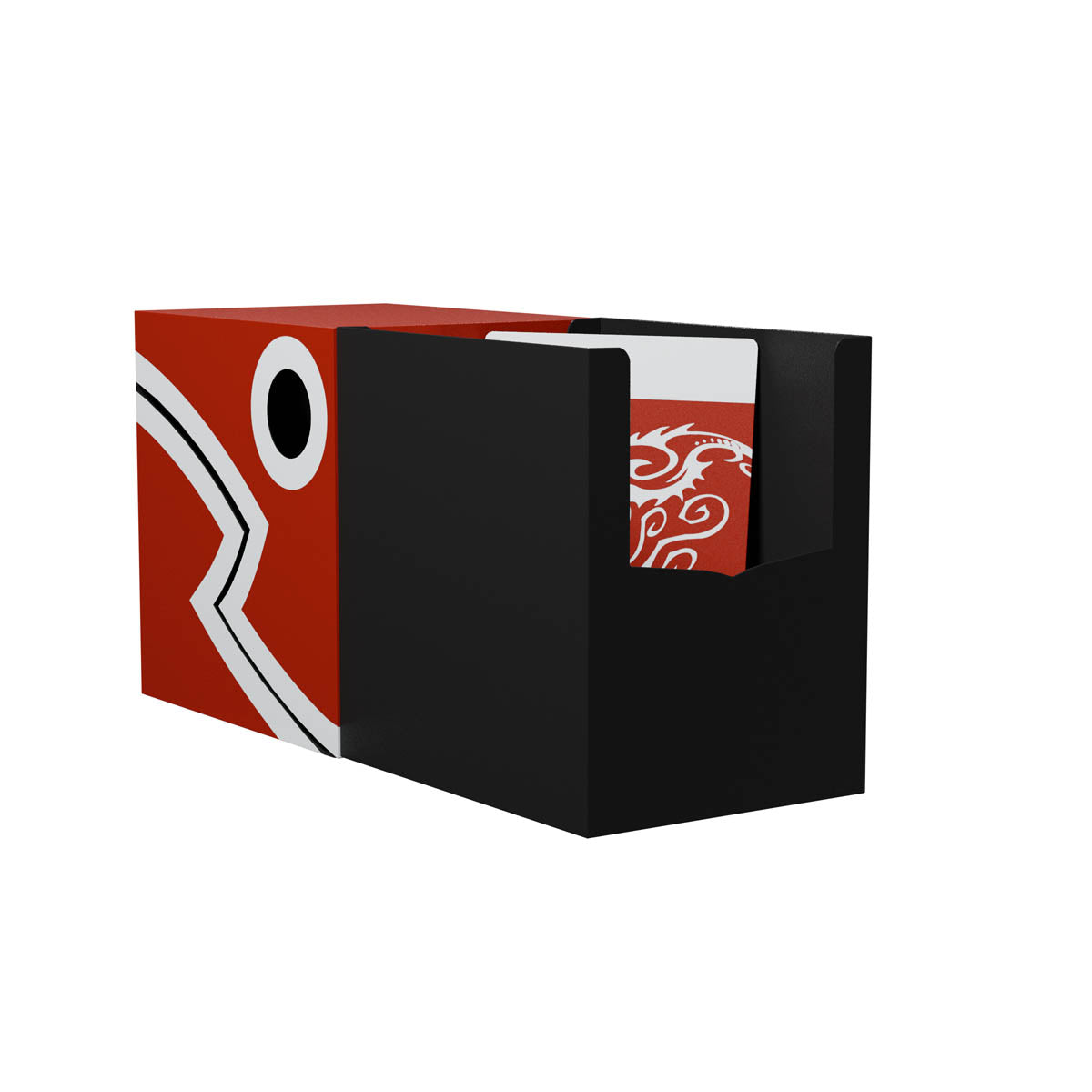 Dragon Shield Double Deck Shell Black/Red (3)