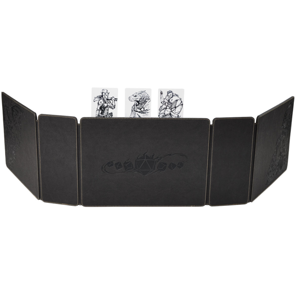 Dragon Shield Players Companion Iron Grey (3)