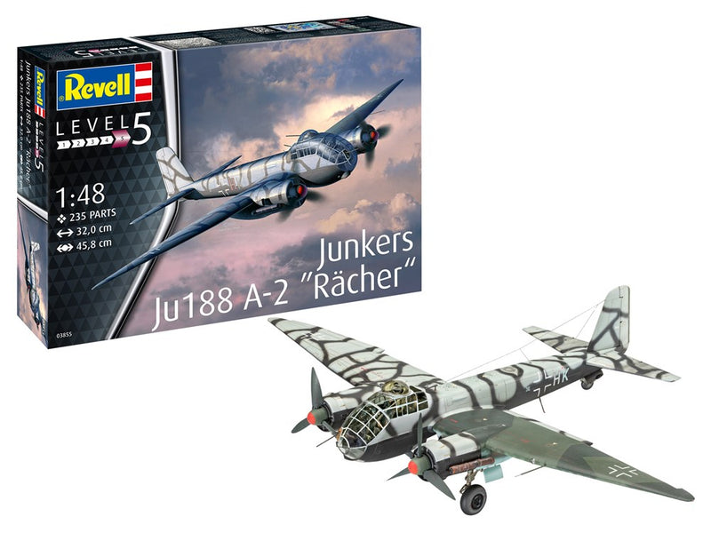 Revell 3855  1/48 Junkers Ju-188 A-2 "Racher" (8294595690733)
