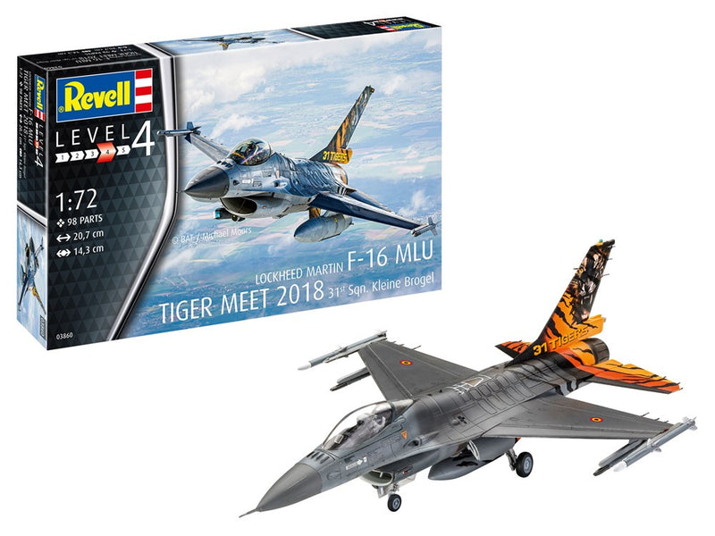 Revell 3860  1/72 F-16 Tiger Meet 2018 - Hobby City NZ (7546252984557)