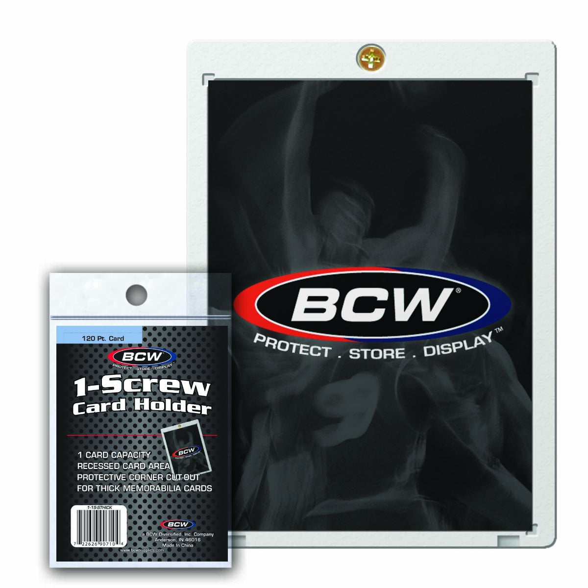 BCW / Monster 1-Screw Thick Card Holder 120pt
