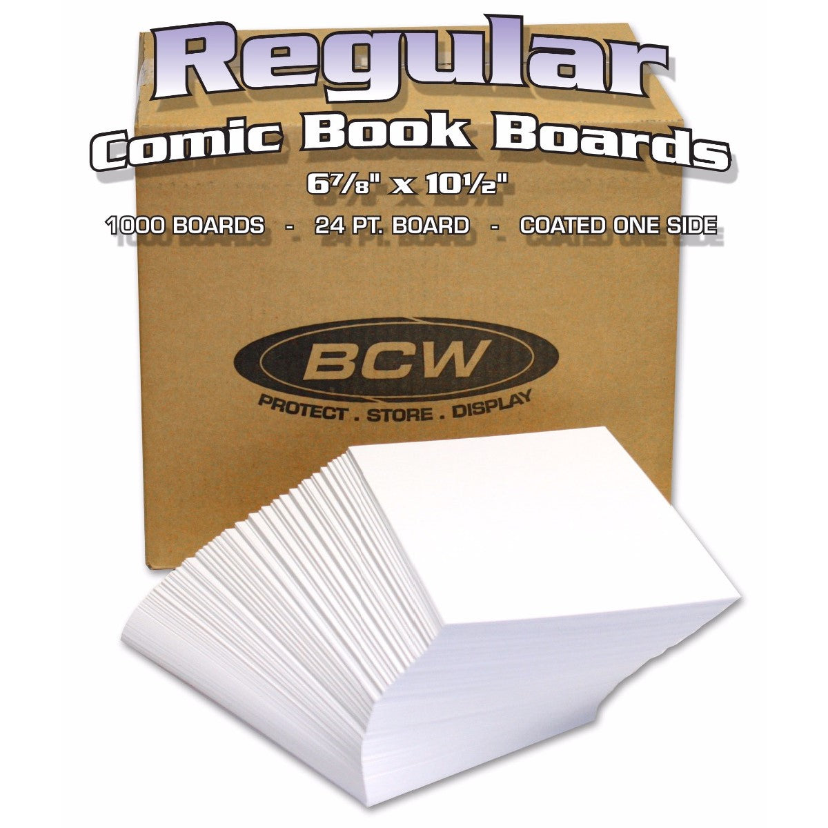BCW / Monster Comic Backing Boards Regular 6 7/8 BULK1000pc