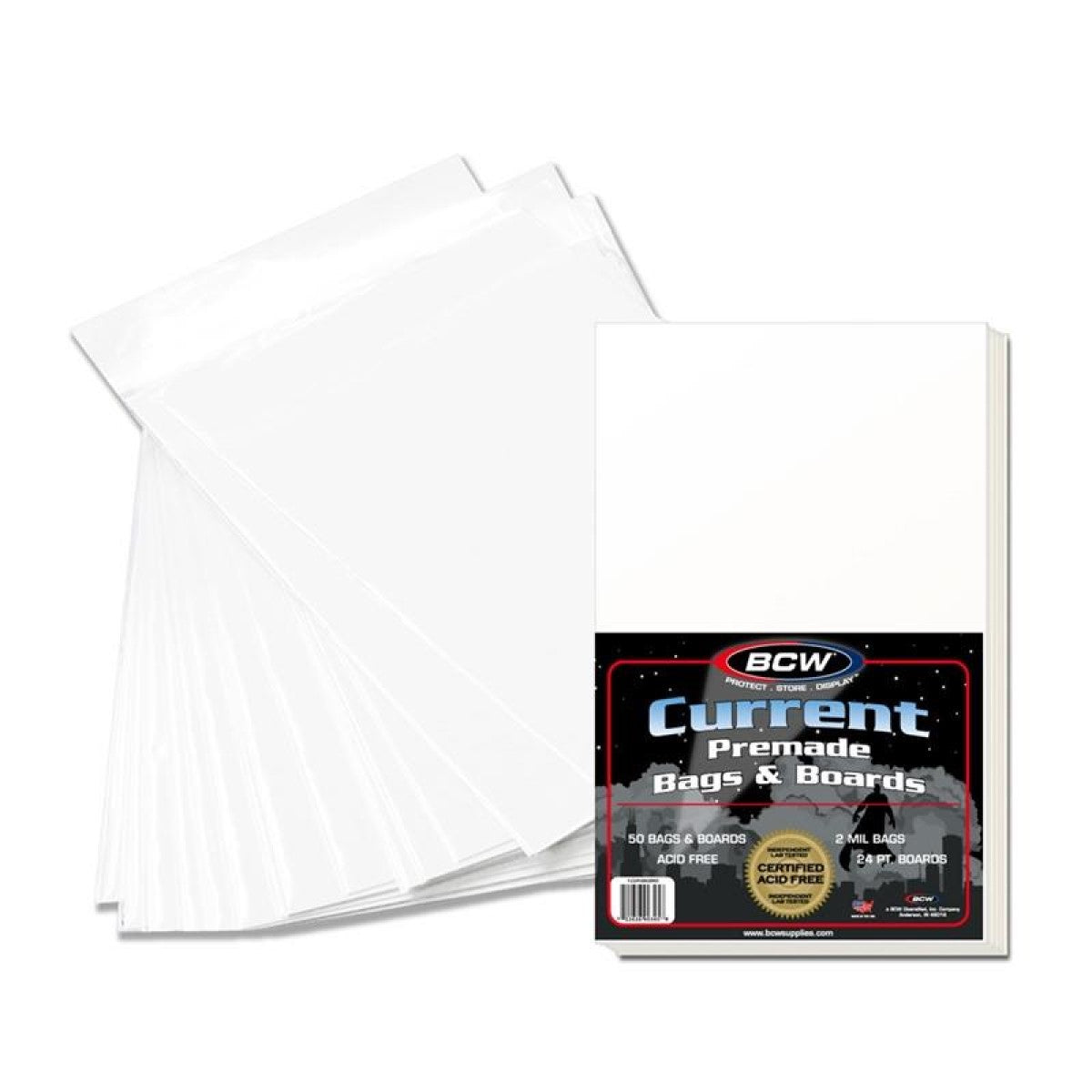 BCW / Monster Comic Bag and Board Current Premade
