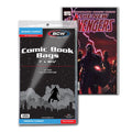 BCW / Monster Comic Bags Resealable Cur/M 6 7/8 x 10 1/2