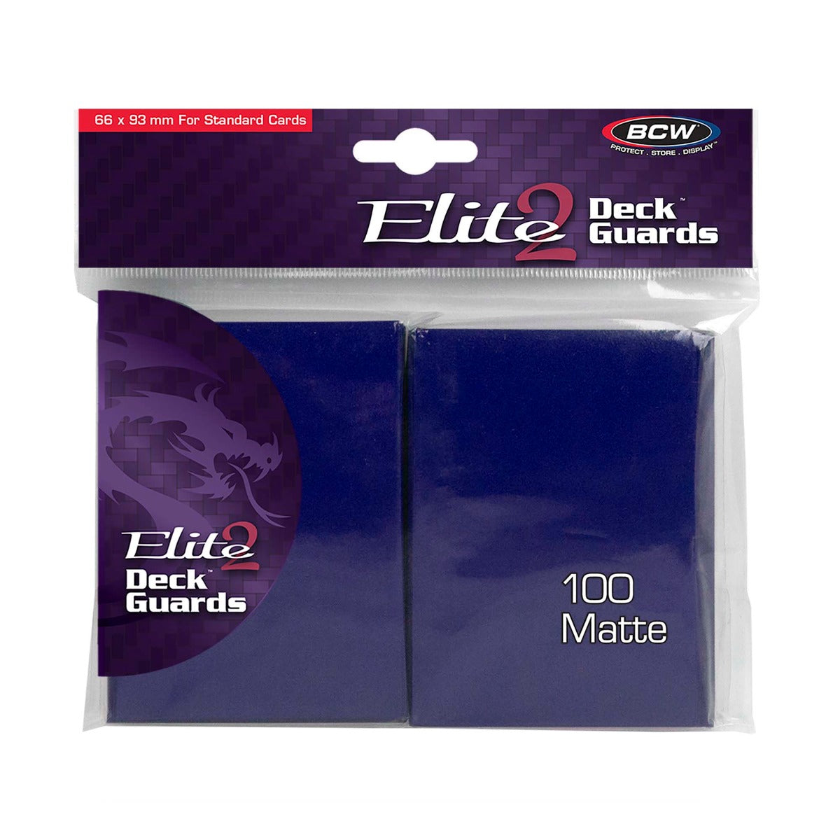 BCW / Monster Deck Guard Elite 2 (100) Blue
