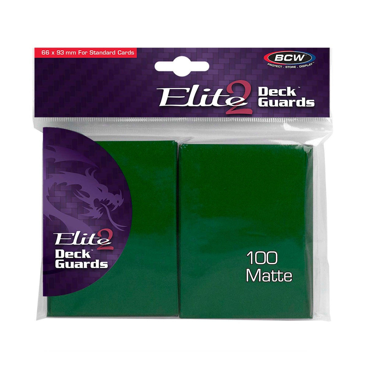 BCW / Monster Deck Guard Elite 2 (100) Green