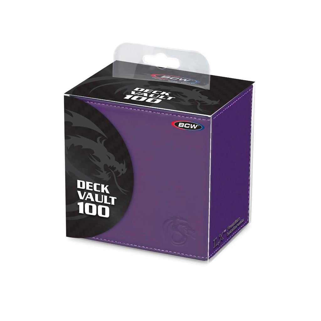 BCW / Monster Deck Vault LX (100) Purple