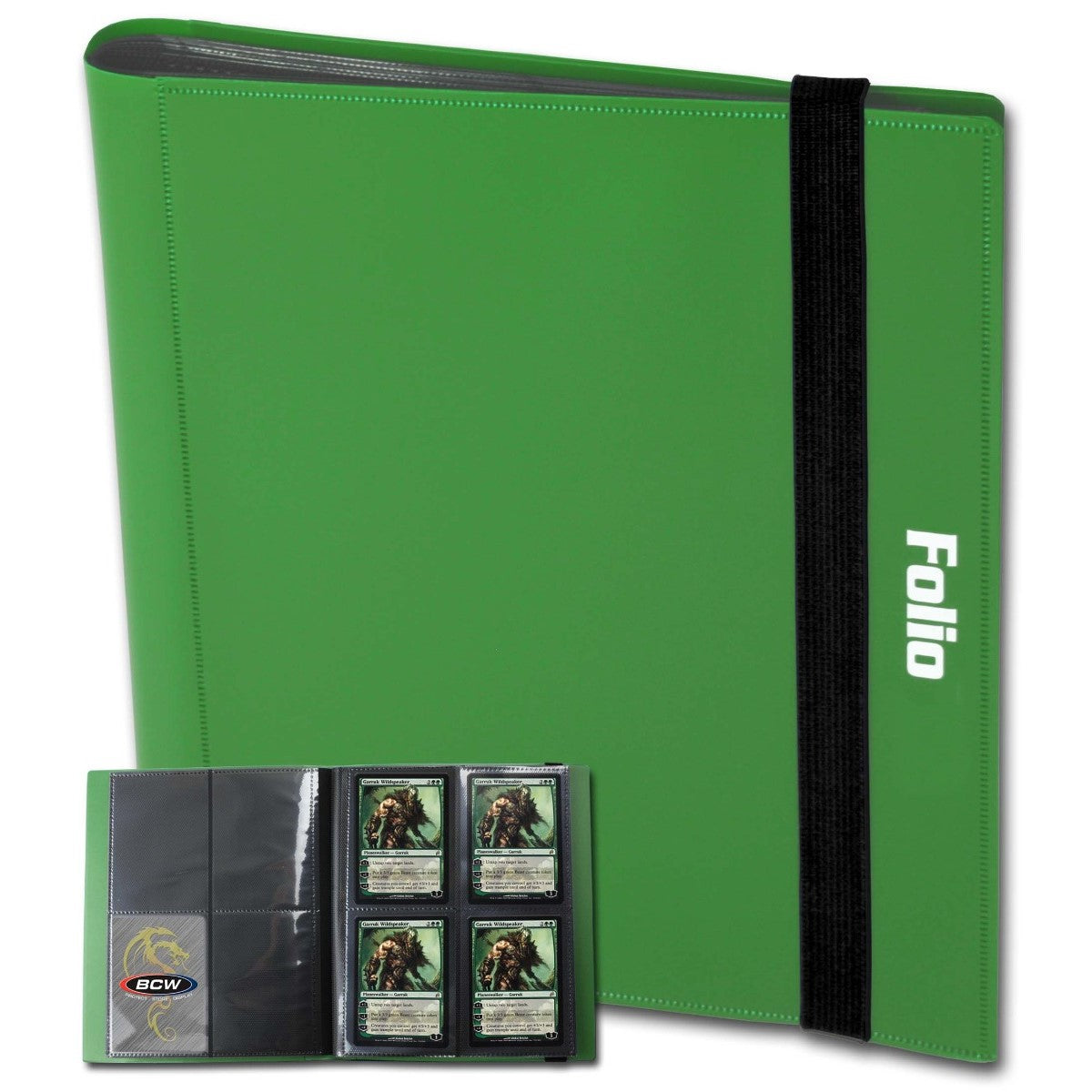BCW / Monster Pro-Folio 4-Pocket Green