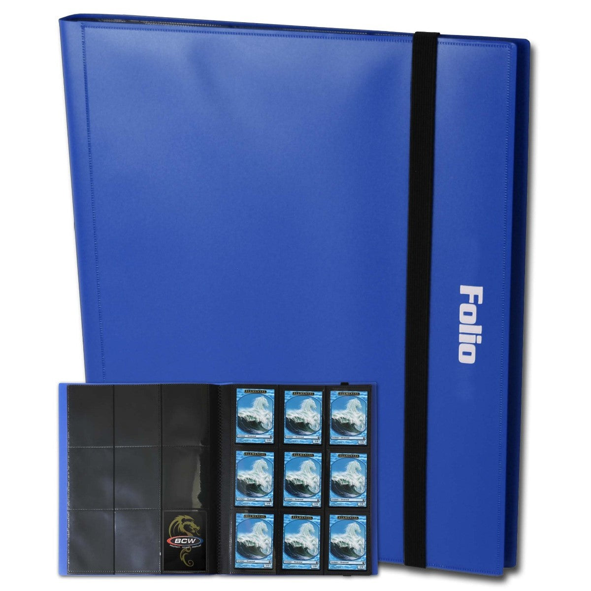 BCW / Monster Portfolio 9-Pocket Album Blue
