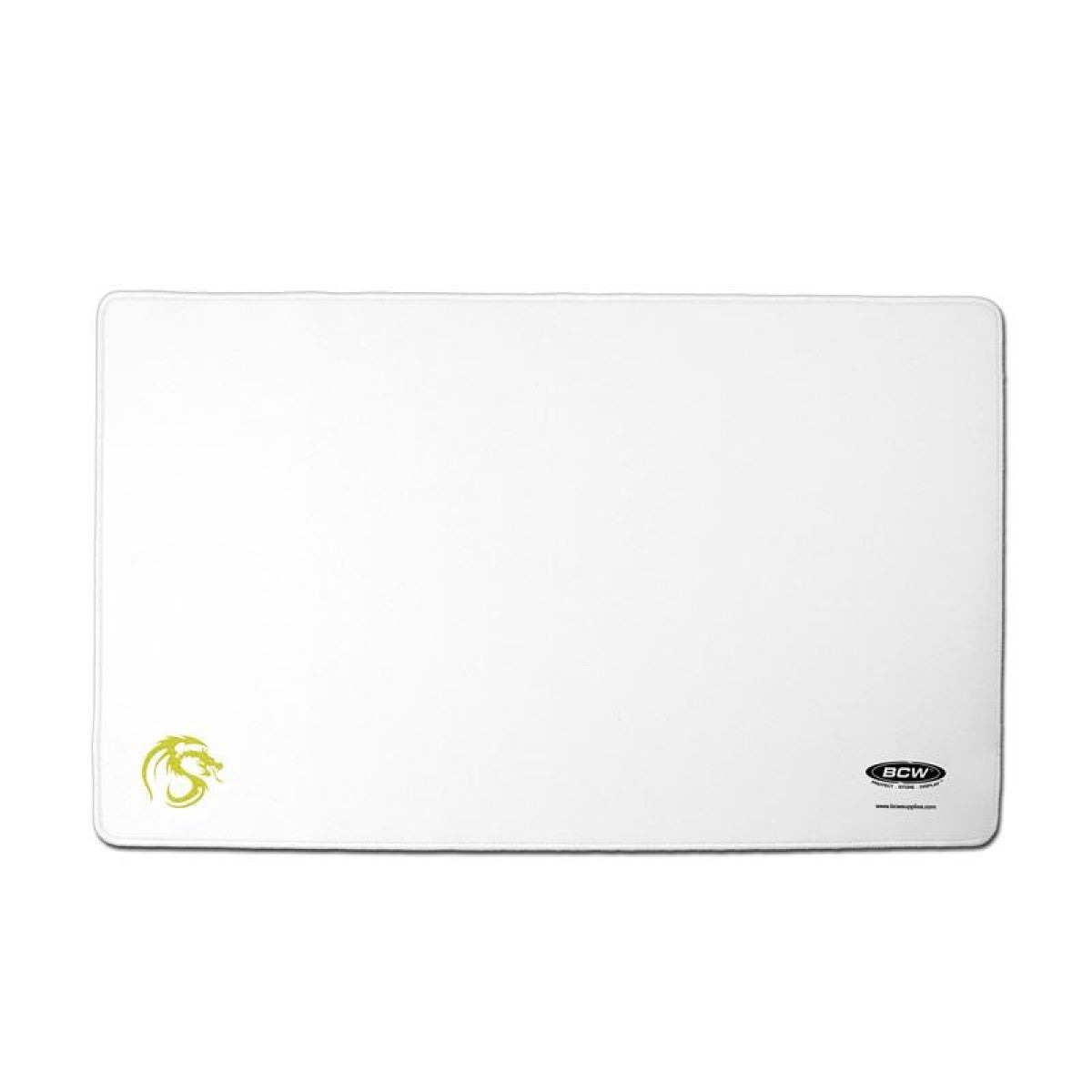 BCW / Monster Playmat Stitched Edging White